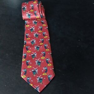 Golfing Goofy Tie